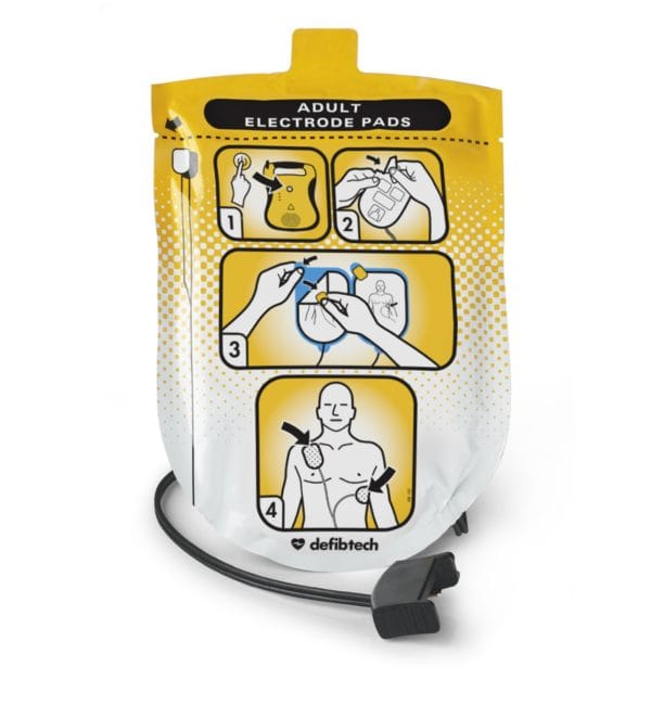 Defibtech Lifeline Adult AED Pads | DDP-100
