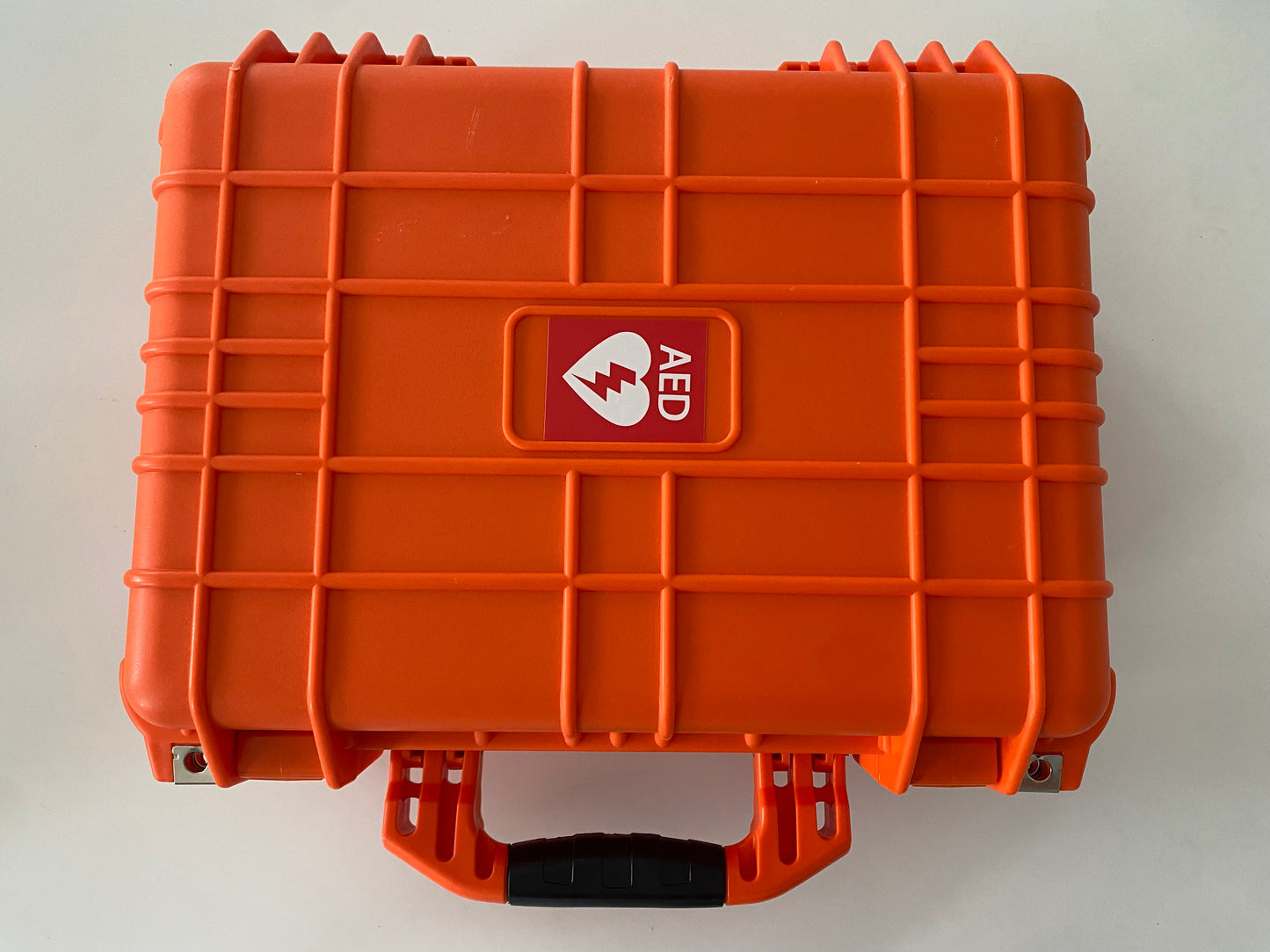 Protective Hard AED Carry Case — Orange, Black or Tan