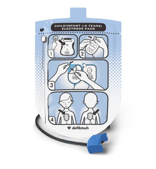 Defibtech Lifeline Pediatric AED Pads | DDP-200P