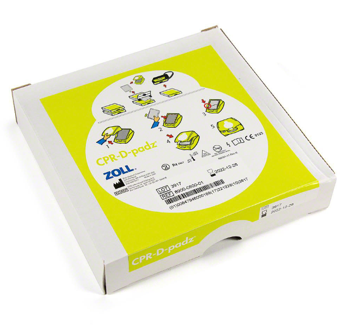 ZOLL CPR-D-padz Adult Electrodes | 8900-0800-01